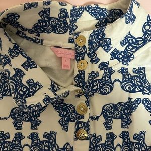 Lilly Pulitzer size Large Elephant Pullover